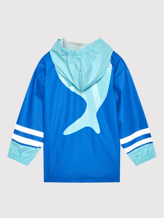 Giacca impermeabile 408401 S Blu Regular Fit