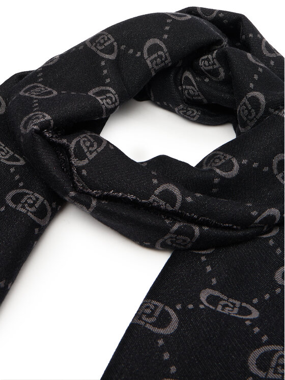 Liu Jo Liu Jo Κασκόλ Stola Jacquard Mon 2F5040 T0300 Μαύρο
