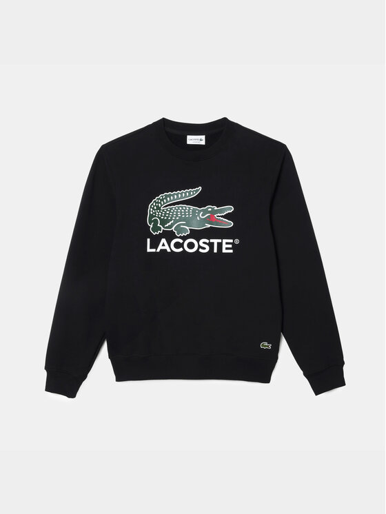 Lacoste Lacoste Džemperis ar kapuci SH1281 Melns Classic Fit