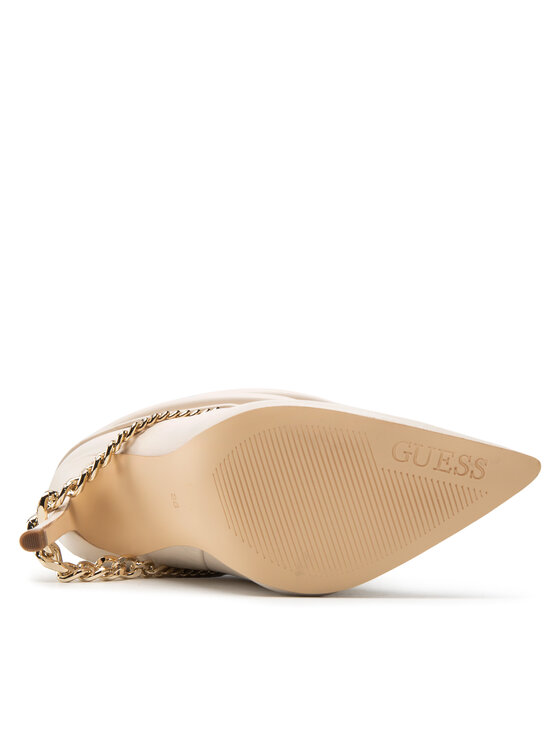Guess Guess Botki Sabrea FL8SBR LEA10 Beżowy