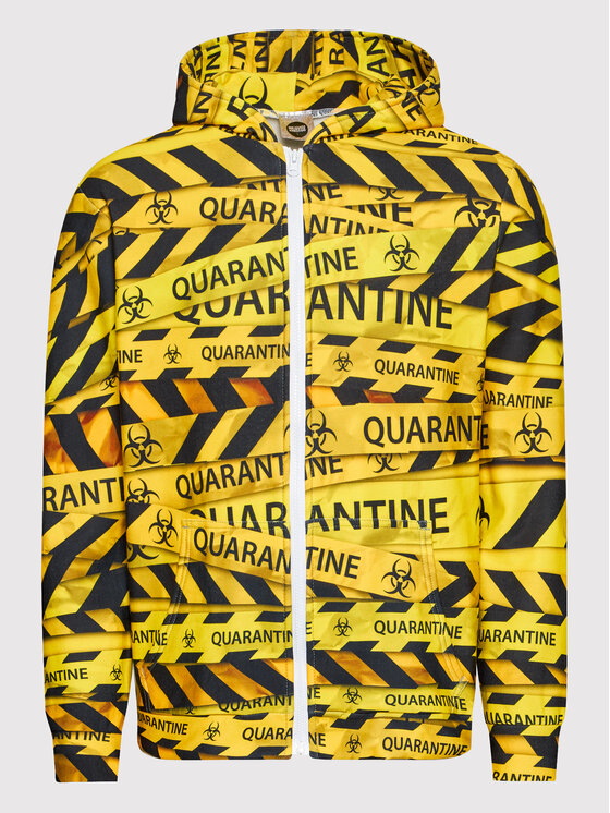 Mr. GUGU & Miss GO Mr. GUGU & Miss GO Sweatshirt Unisex Quarantine Gelb Regular Fit