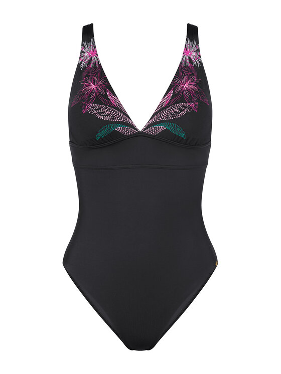 Triumph Triumph Jednodílné plavky Summer Tropics 10226533 Černá