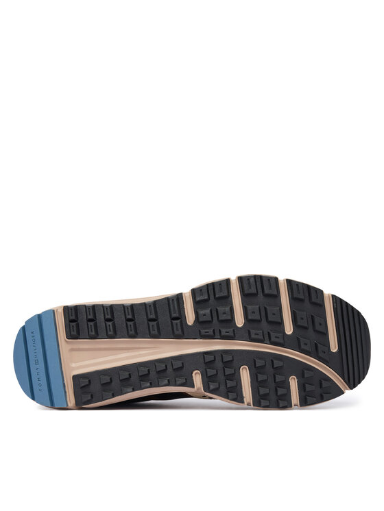 Tommy Hilfiger Tommy Hilfiger Sportcipők Outdoor Sneaker Tech Mix FM0FM05843 Barna
