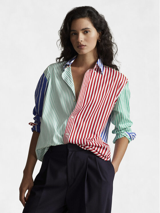 Polo Ralph Lauren Polo Ralph Lauren Košeľa Ls Fn Lgh St 211925462001 Farebná Regular Fit