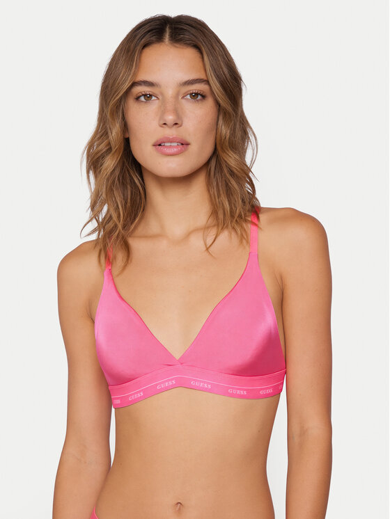 Guess Guess Bralette rinnahoidja O4YC16 KCF20 Roosa