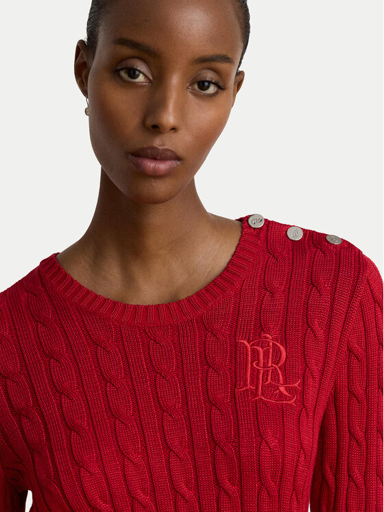 LAUREN RALPH LAUREN LAUREN RALPH LAUREN Пуловер 200P14039501 Червен Regular Fit