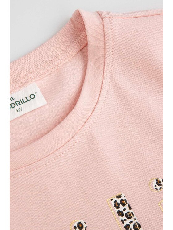 Coccodrillo Coccodrillo T-Shirt ZC5143211LGD-007 Růžová Regular Fit