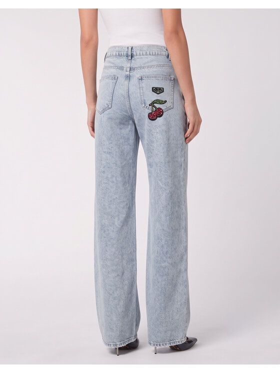 PHILIPP PLEIN PHILIPP PLEIN Jeansy 31765 Niebieski Skater Fit