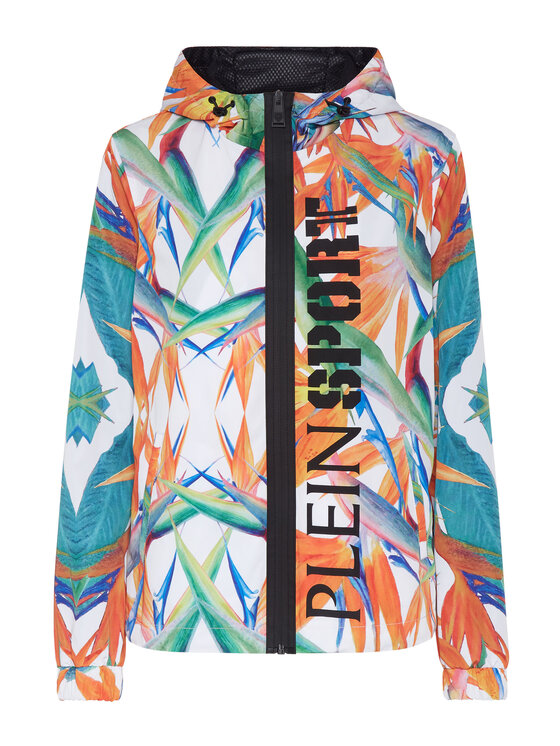 Plein Sport Plein Sport Vatovaná bunda 331 Biela Regular Fit