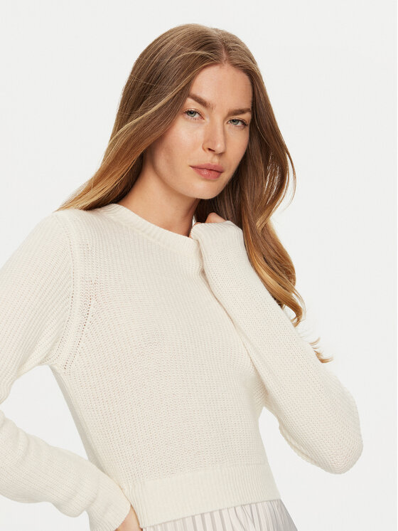 ViCOLO ViCOLO Haljina za svaki dan 77090S Bijela Regular Fit