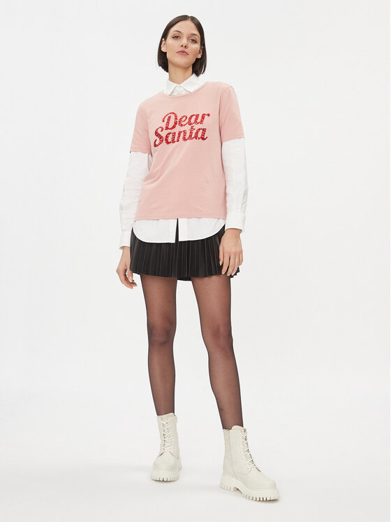 Vila Vila T-shirt 14090227 Rosa Regular Fit