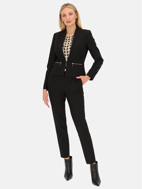 L’AF L’AF Marynarka Gazel Czarny Slim Fit