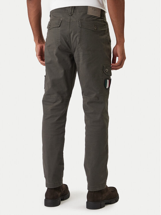 Aeronautica Militare Aeronautica Militare Hlače 252PA1688UCT03399 Siva Regular Fit