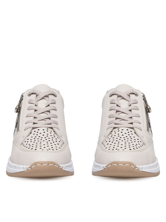 Rieker Rieker Sneakersy N4344-60 Écru