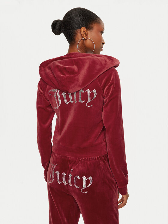 Juicy Couture Juicy Couture Majica dugih rukava Madison JCWA122001 Crvena Slim Fit
