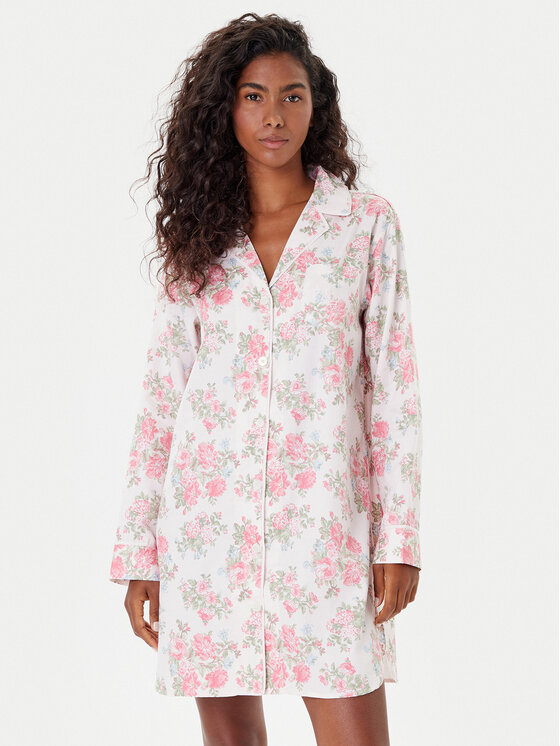 LAUREN RALPH LAUREN Koszula nocna ILN32441 Kolorowy Relaxed Fit