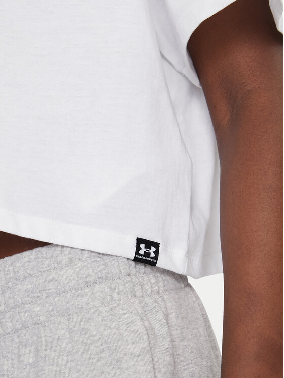 Under Armour Under Armour T-shirt Rival 1389721 Bijela Loose Fit