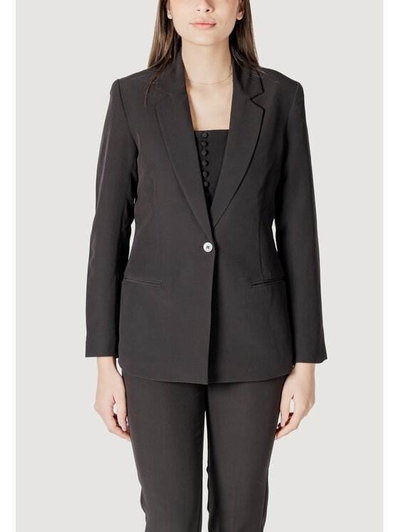 ICHI ICHI Μπουφάν γυναικείο IHLEXI BL6 Μαύρο To Fit