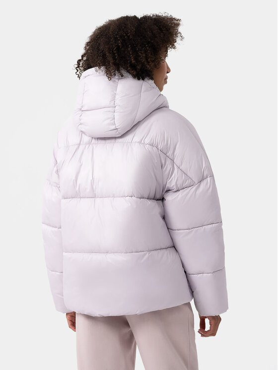 4F 4F Зимно яке 4FAW23TDJAF231 Виолетов Regular Fit