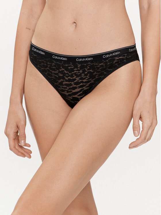 Calvin Klein Underwear Calvin Klein Underwear Набір з 3 пар класичних трусів 000QD5069E Чорний