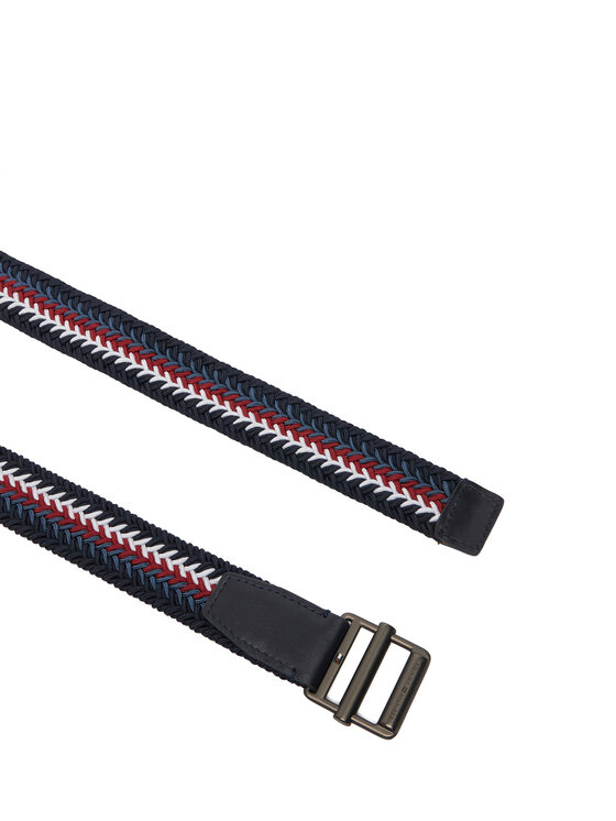 Tommy Hilfiger Tommy Hilfiger Curea Roller Buckle Webbing 3.5 Belt AM0AM14187 Bleumarin