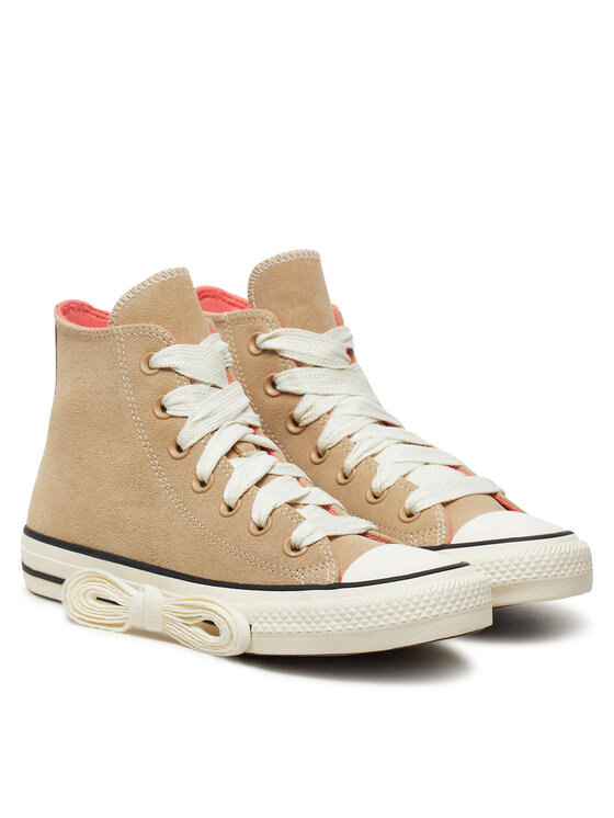 Converse Converse Modne superge Chuck Taylor All Star Suede Hi A10416C Rjava