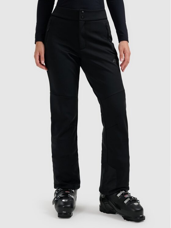 4F 4F Pantaloni da sci 4FWAW25TFTRF0943-20S Nero Slim Fit