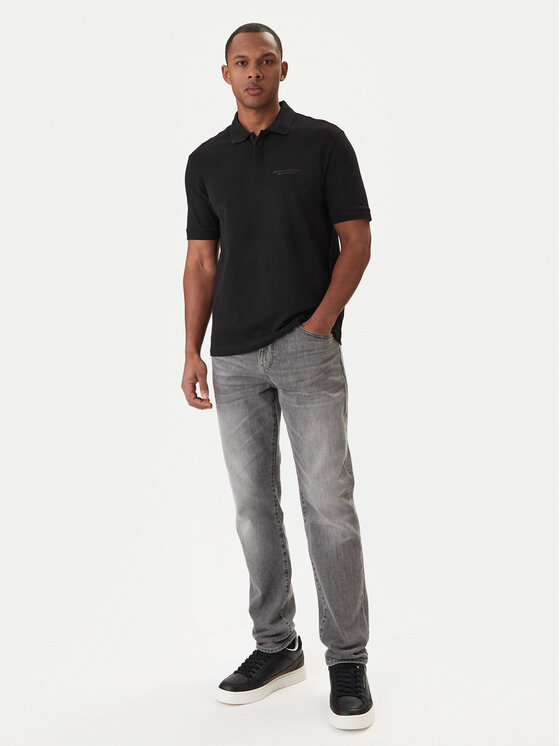 Armani Exchange Armani Exchange Pólóing XM001286 AF10366 UC001 Fekete Regular Fit
