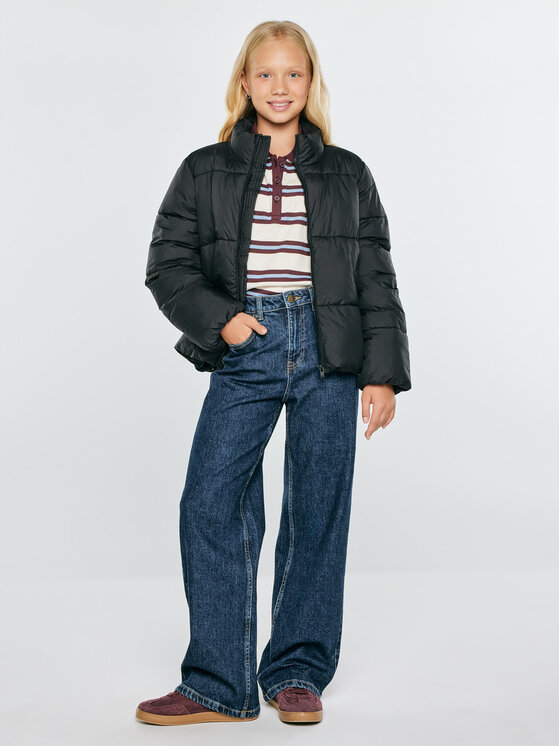 BIG STAR BIG STAR Kurtka zimowa MEGIS Czarny Basic Fit