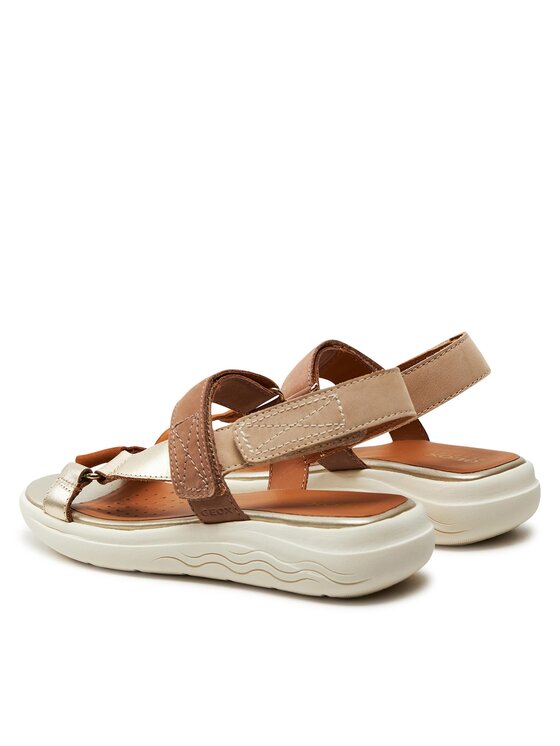 Geox Geox Sandály D Spherica Ec5W D25ADA 032CF C5258 Béžová