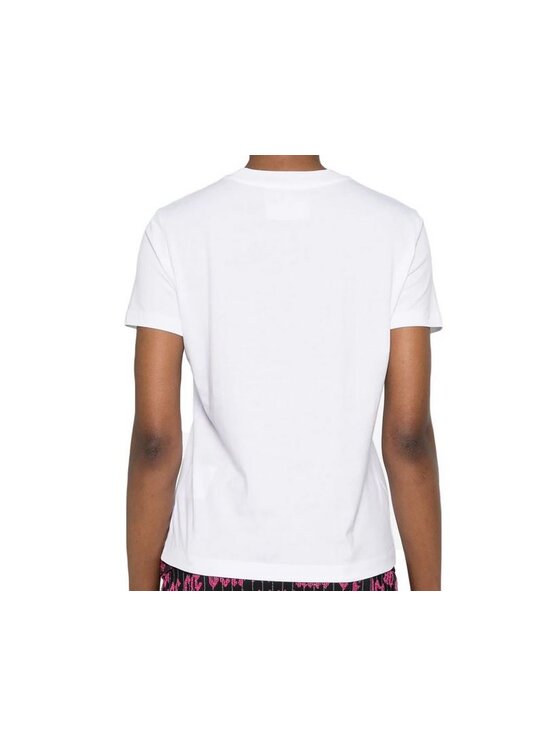 Versace Jeans Couture Versace Jeans Couture T-Shirt 77HAHE09 77DP613 003 Biały Regular Fit