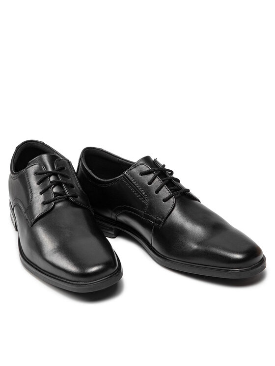 Clarks Clarks Туфлі Howard Walk 261612857 Чорний