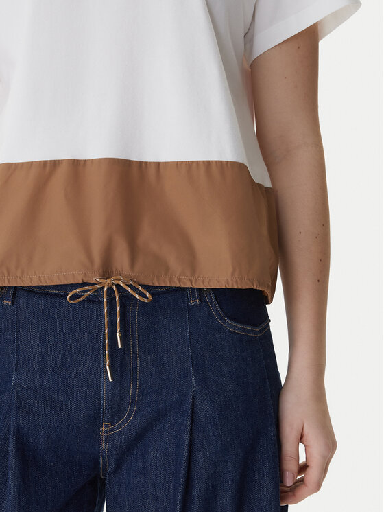 Marella Marella T-shirt Zorro 2615111141 Bež Relaxed Fit