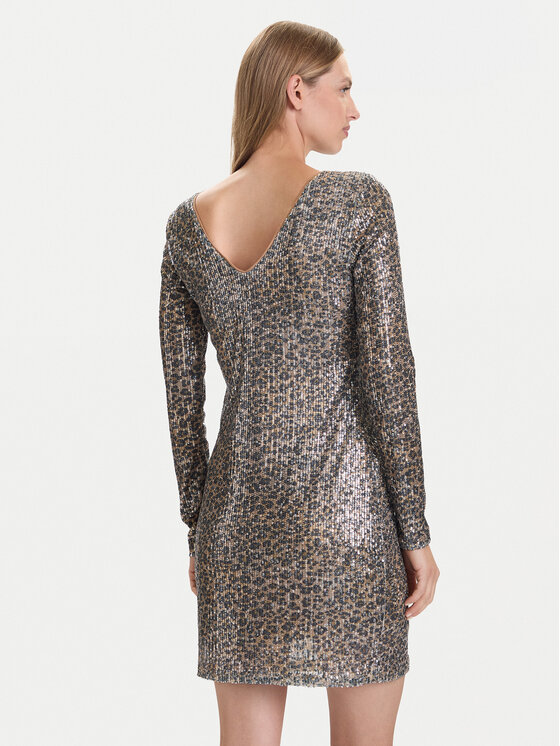 Vero Moda Vero Moda Sukienka codzienna Hanya 10337842 Beżowy Regular Fit