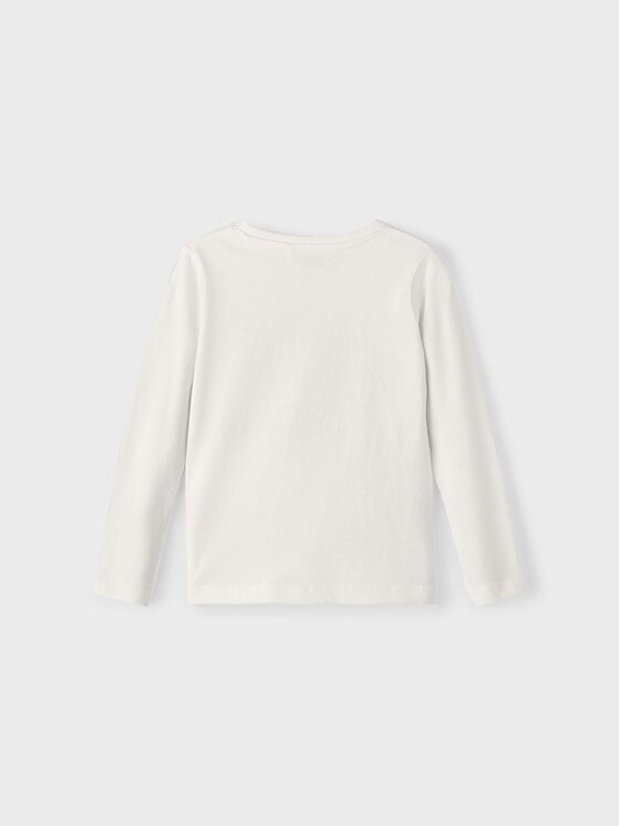 NAME IT NAME IT Μπλουζάκι 13218862 Λευκό Regular Fit