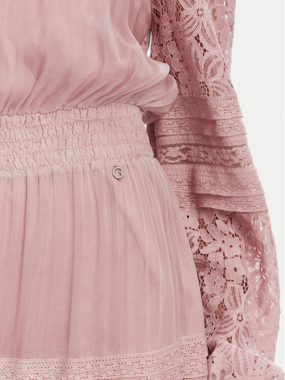 Guess Guess Abito da cocktail W5GK24 WE550 Rosa Regular Fit