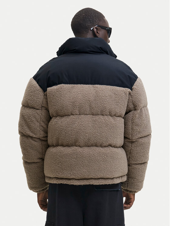 Jack & Jones Jack & Jones Zimné bundy Flare Teddy 12286050 Béžová Regular Fit