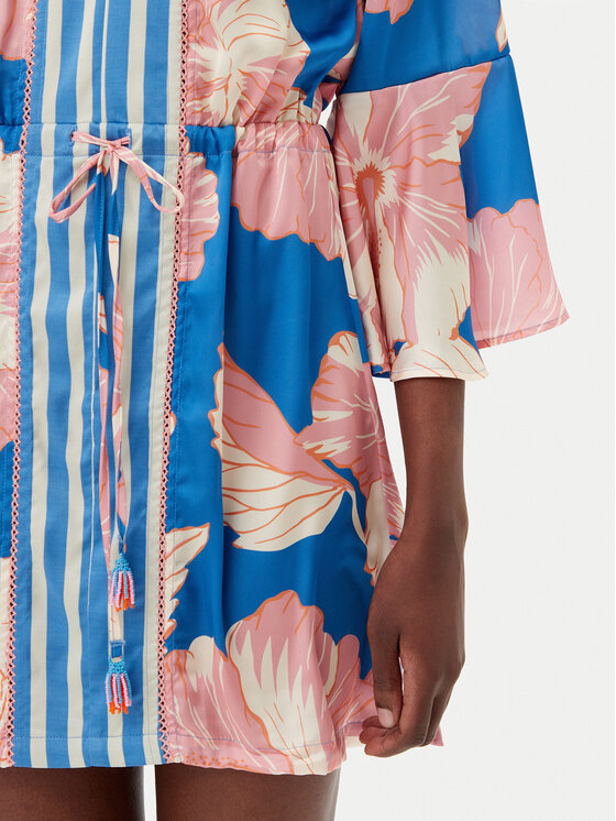 Maaji Maaji Plážové šaty Magnolia Mirage Enjoyable PT2472CPO006 Modrá Regular Fit