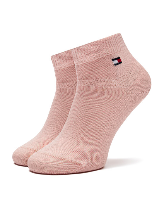 Tommy Hilfiger Tommy Hilfiger Σετ ψηλές κάλτσες παιδικές 2 τεμαχίων 701229880 Ροζ