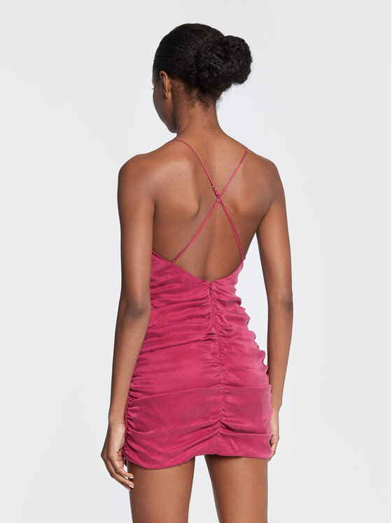For Love & Lemons For Love & Lemons Sukienka koktajlowa Alle CD2778 Różowy Slim Fit