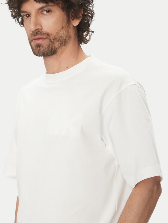 Michael Kors Michael Kors T-särk CS552HY1V2 Valge Regular Fit