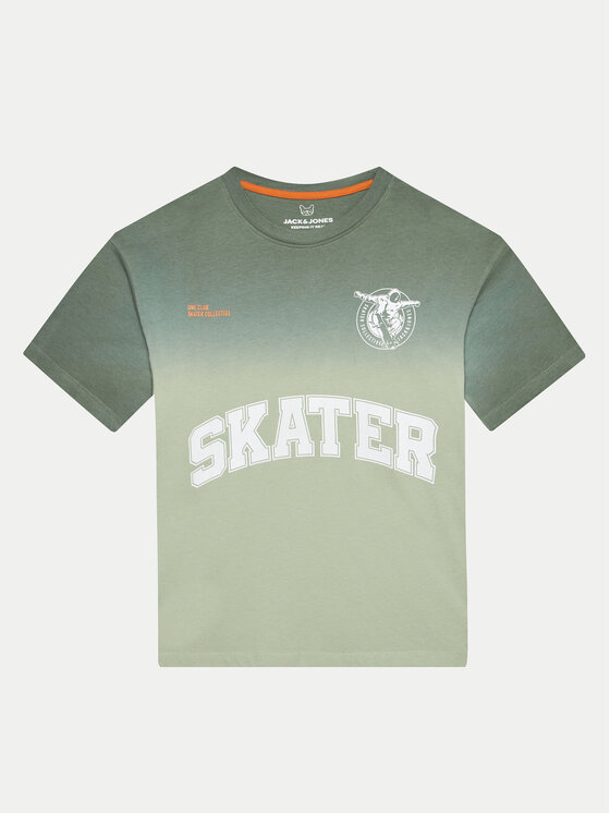 Jack&Jones Junior Jack&Jones Junior T-shirt Jcocsc 12257685 Siva Volume Fit