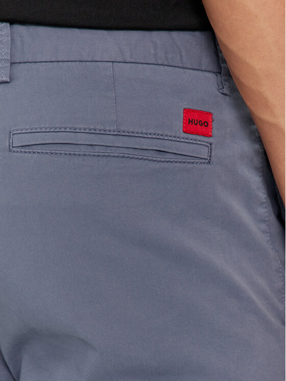 HUGO Hugo Šortky z materiálu David222SD 50471182 Modrá Slim Fit