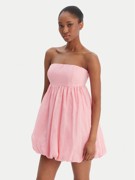 Bardot Bardot Vasaras kleita 60006DB Rozā Regular Fit