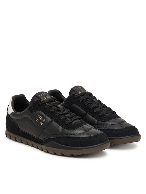 Tommy Jeans Tommy Jeans Sportcipők Tommy Jeans Low Lth Runner EM0EM01794 Fekete