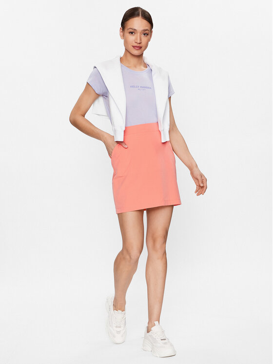 Helly Hansen Helly Hansen Marškinėliai Allure 53970 Violetinė Regular Fit