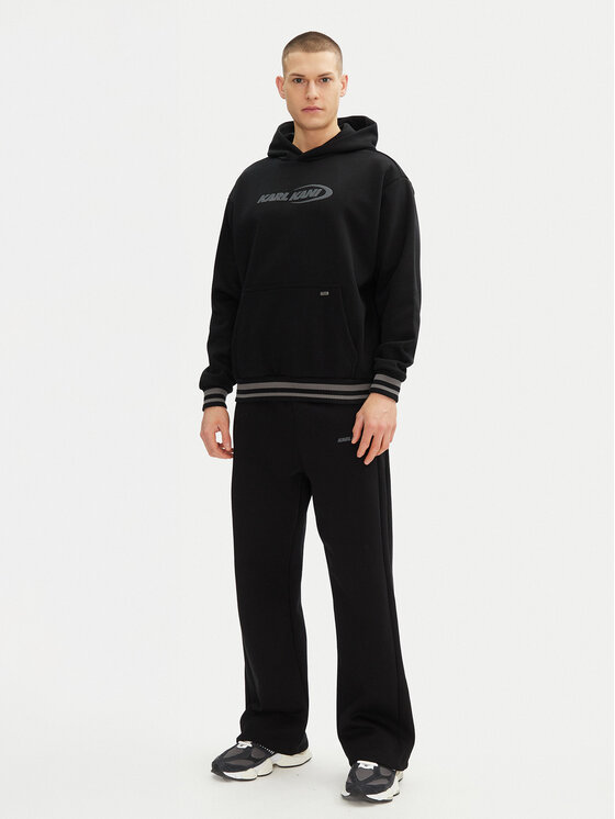 Karl Kani Karl Kani Bluza Ellipse 60210341 Czarny Regular Fit
