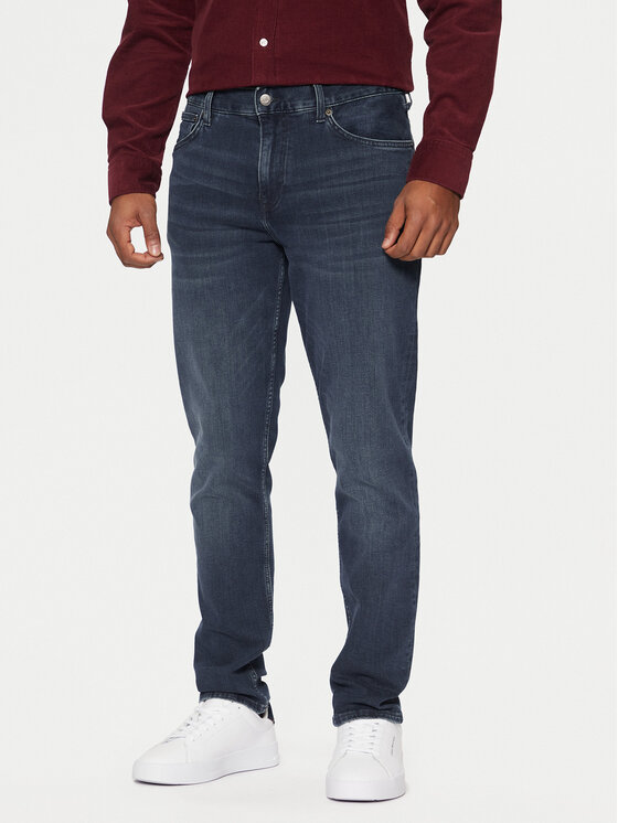 Tommy Hilfiger Tommy Hilfiger Blugi Denton MW0MW39035 Albastru Straight Fit