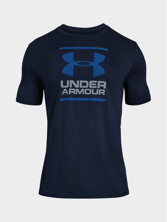 Under Armour Under Armour T-Shirt Under Armour GL Foundation SS Tee Granatowy Regular Fit