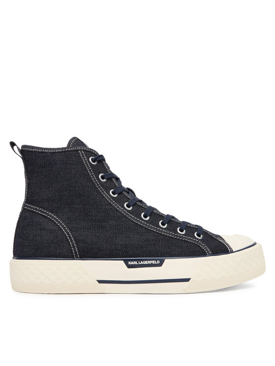 KARL LAGERFELD KARL LAGERFELD Trampki KL50455D Granatowy